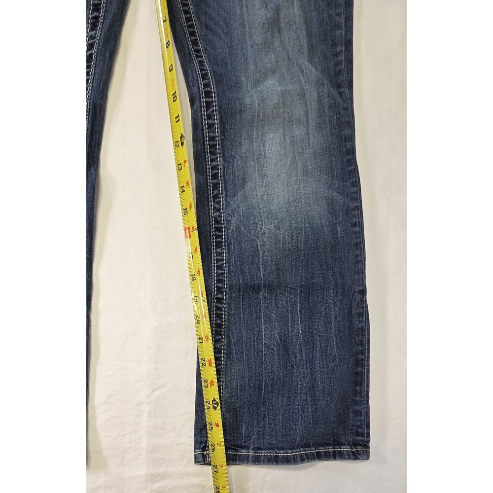 Miss Me Mid-rise Curvy Boot Size 30 Stretch Jeans - Picture 7 of 13
